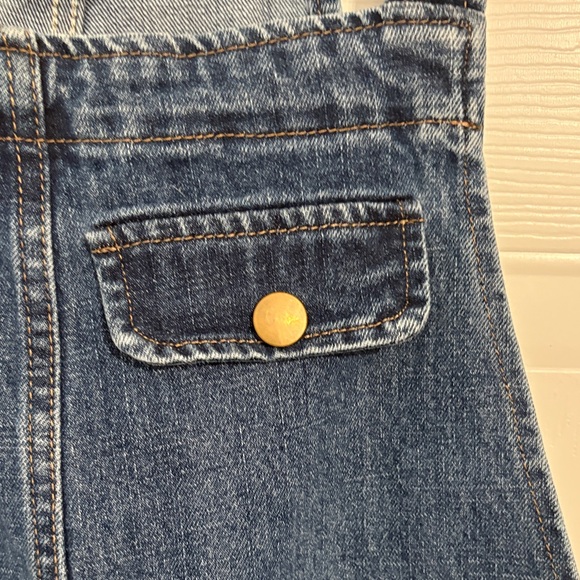 Amazon Women's Dark Blue Denim Overalls - Picture 2 of 5